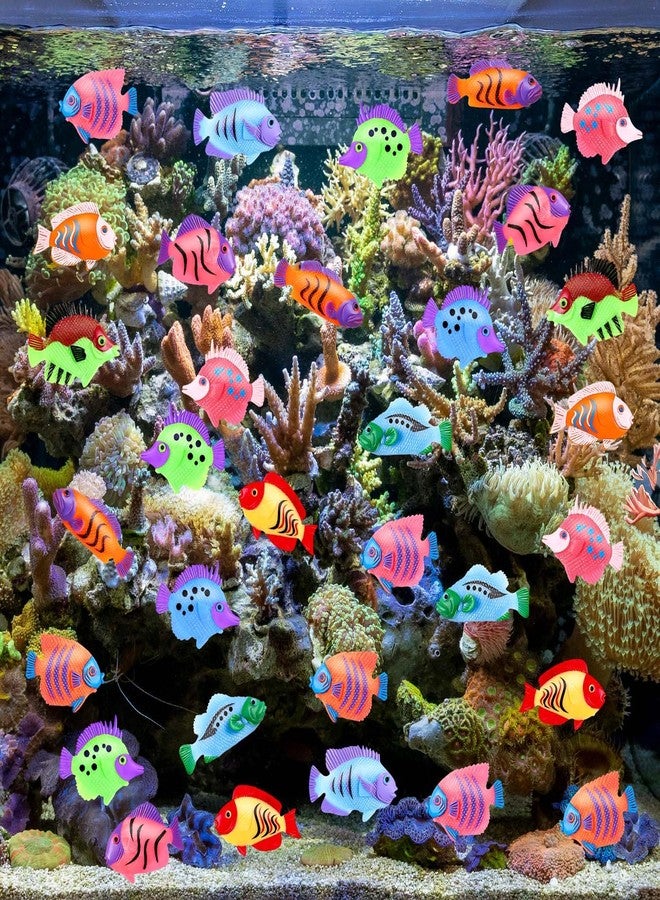LHSYFBZ 108Pcs Plastic Fish Toys, Mini Plastic Fish, Toy Fish Set for Children's Party Supplies and Decoration - Image 5